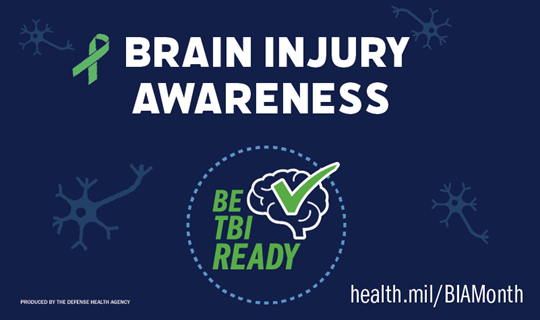 Brain Injury Awareness Month banner graphic