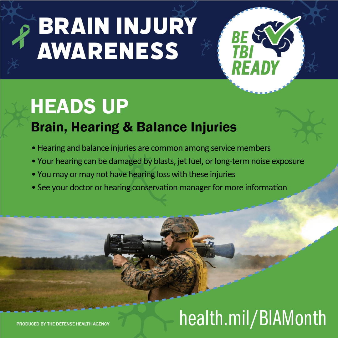  Brain Injury Awareness Month infographic Heads Up
