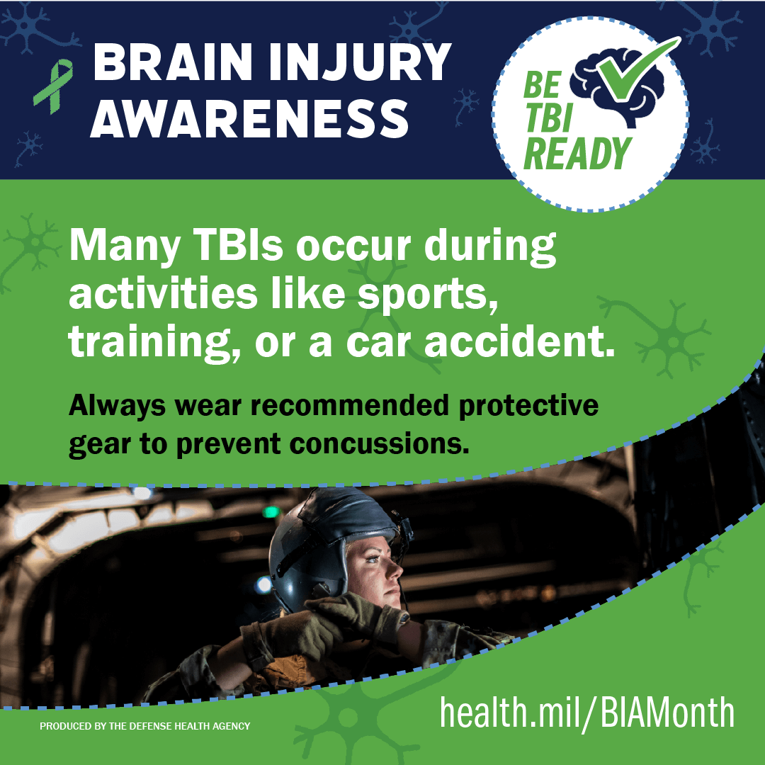 Brain Injury Awareness Month infographic Call to action
