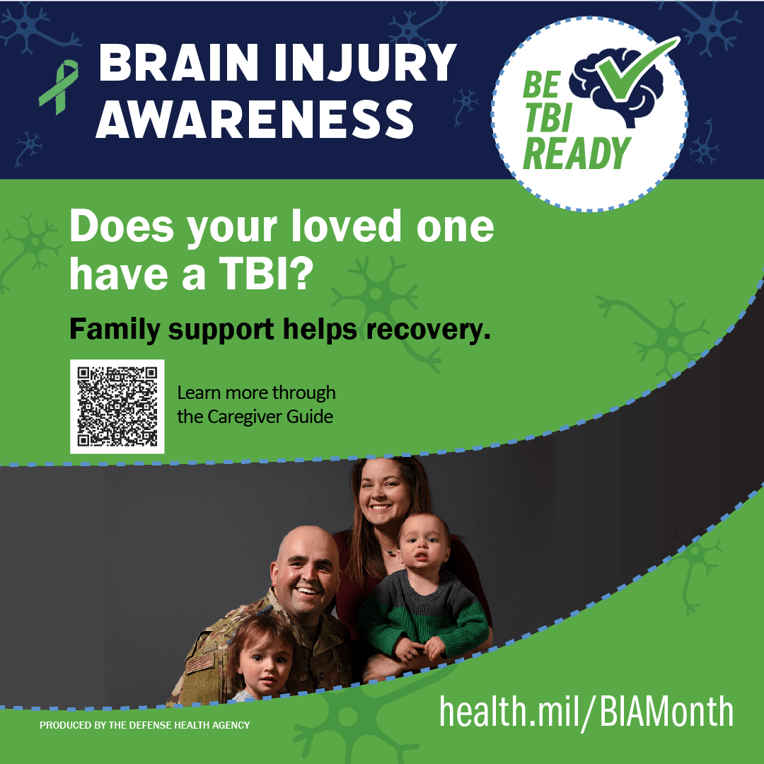 Brain Injury Awareness Month infographic Caregiver