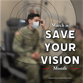 March is Save for Vision Month