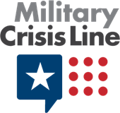 Social media graphic for Military Crisis Line