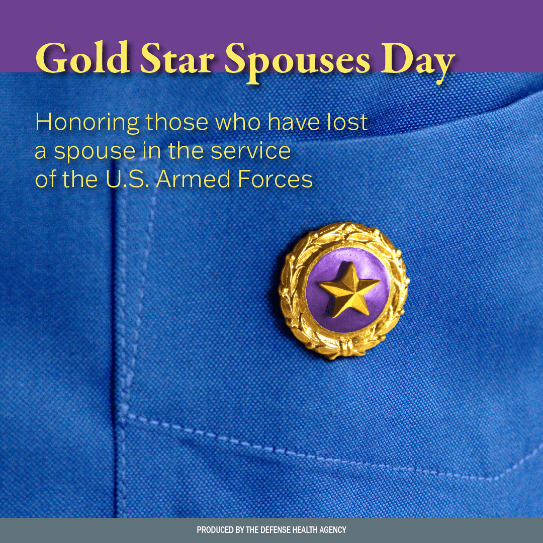 Gold Star Spouse Day