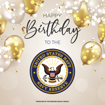 Navy Reserve Birthday