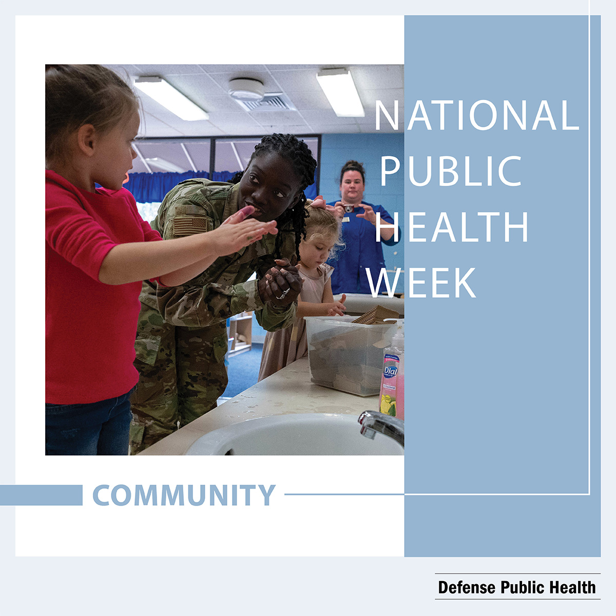 Link to Infographic: National Public Health Week - Community 