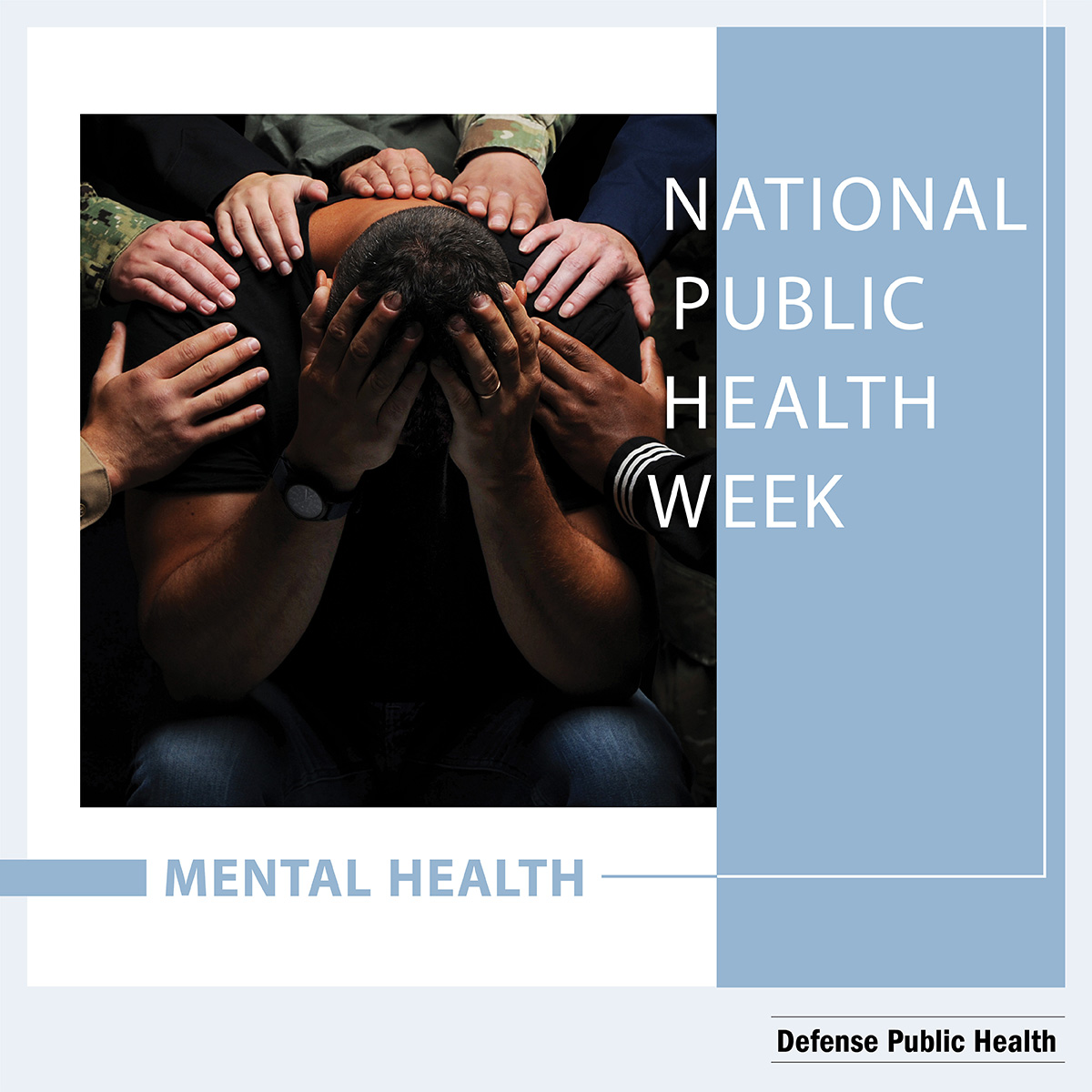 Link to Infographic: National Public Health Week - Mental Health