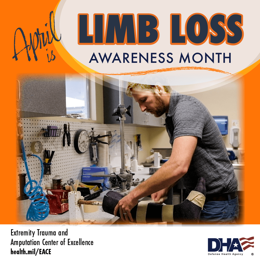 Limb Loss Awareness Month Provider Infographic