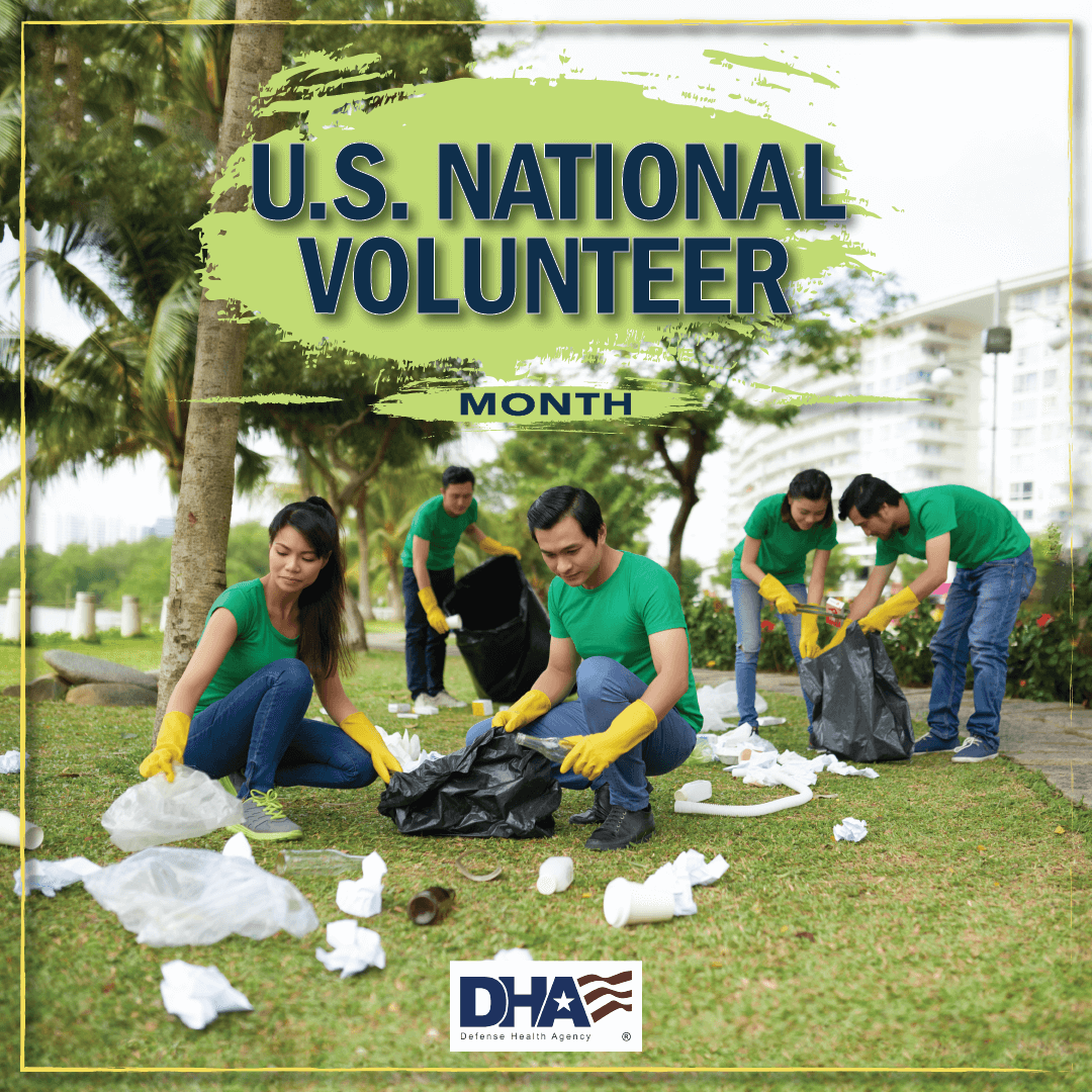 Link to Infographic: U.S. National Volunteer Month