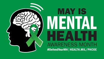 May is Mental Health Awareness Month #DefendYourMentalHealth