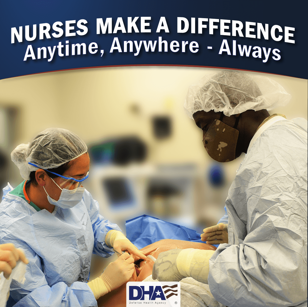 Link to Infographic: Nurses Make a Difference. Any time, Anywhere - Always