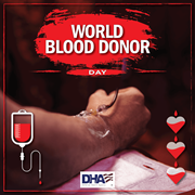 Link to biography of World Blood Donor Day (June 14)