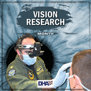 Link to biography of Vision Research Month