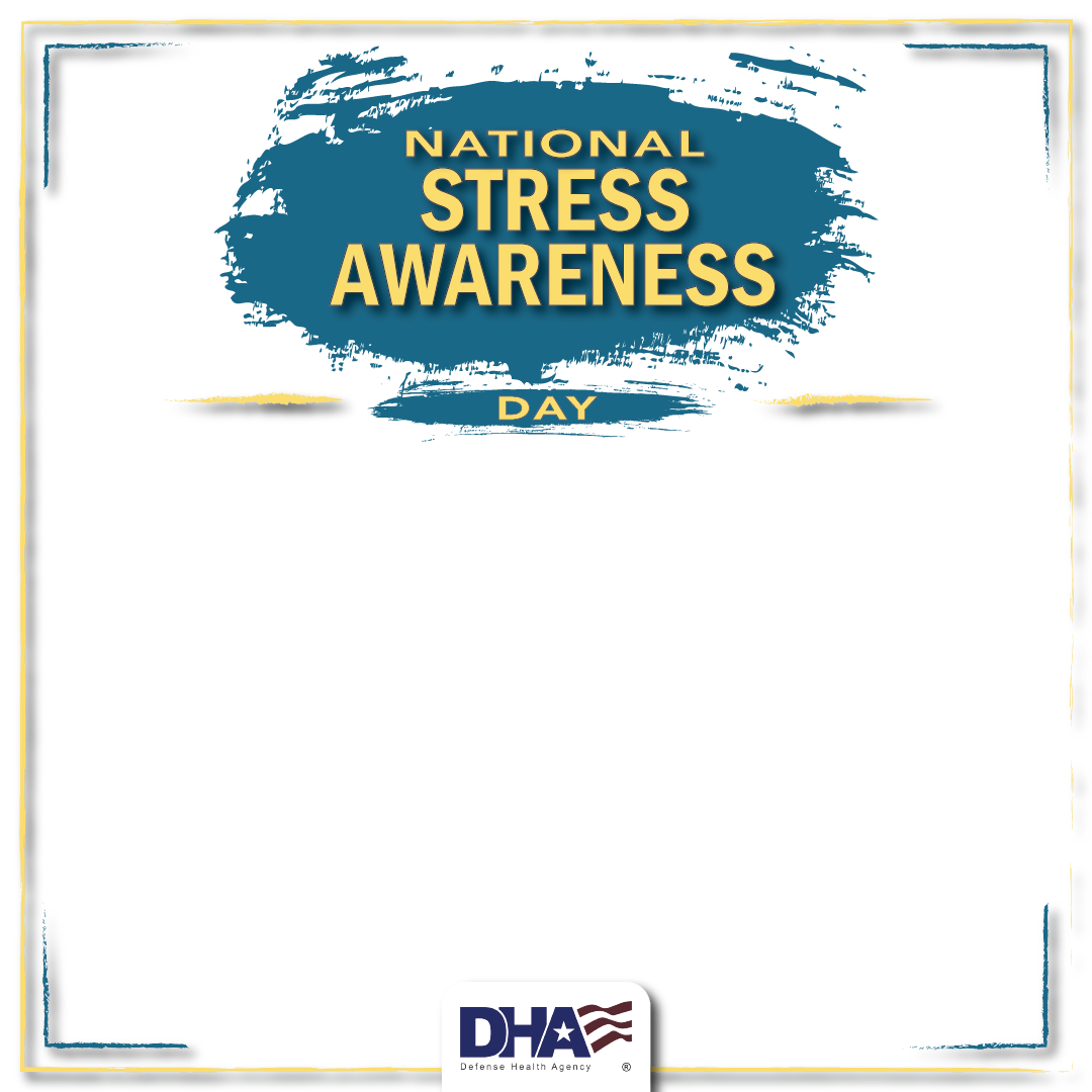 National Stress Awareness Day frame