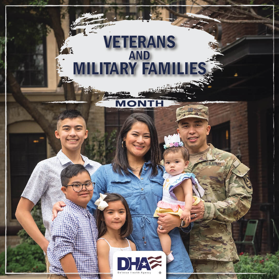 Link to Infographic: Veterans And Military Families Month