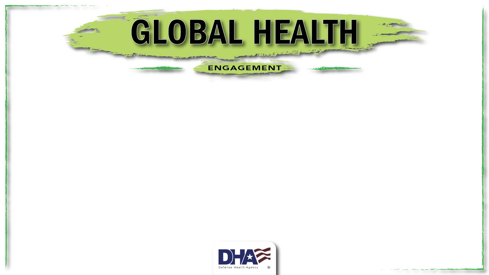 Link to Infographic: Global Health Engagement screen