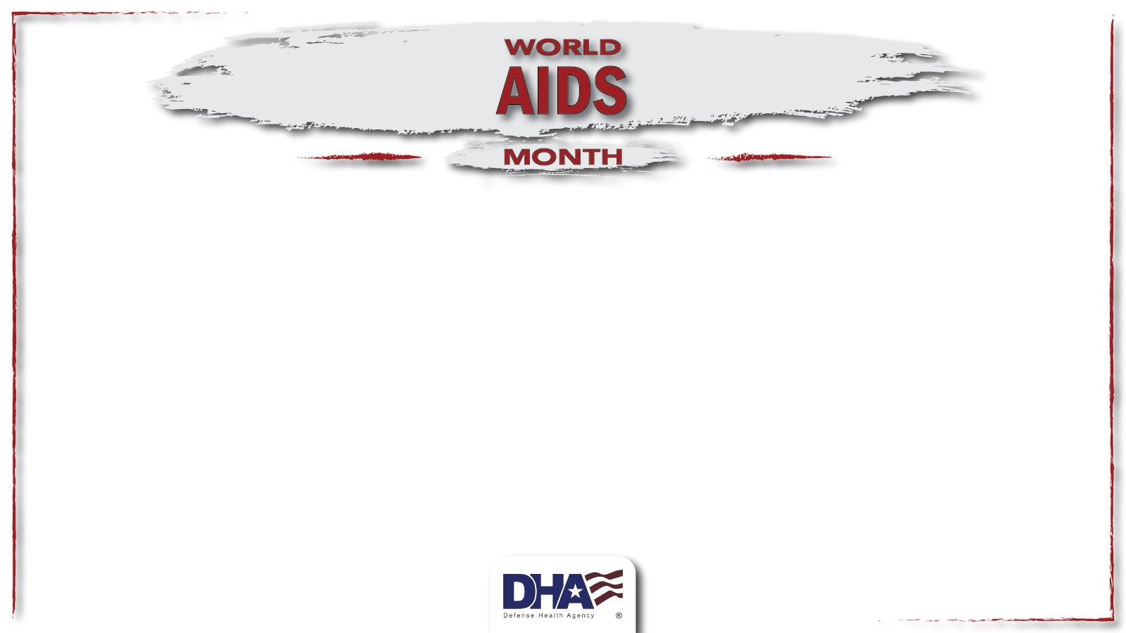 Link to Infographic: World AIDS Month screen