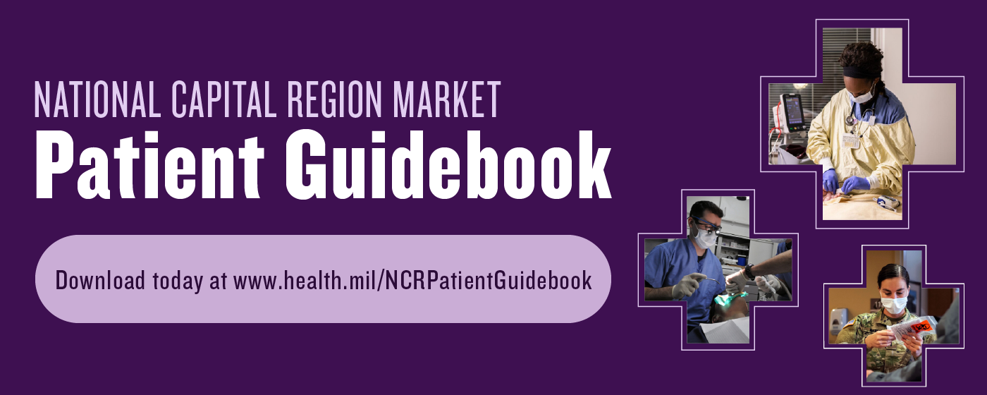Link to Infographic: National Capital Region Market Patient Guidebook Graphic
