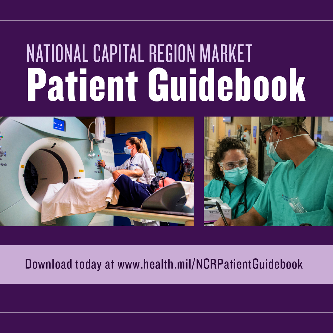 National Capital Region Market Patient Guidebook Graphic