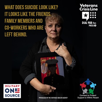 What does suicide look like? It looks like the friends, family members and co-workers who are left behind.