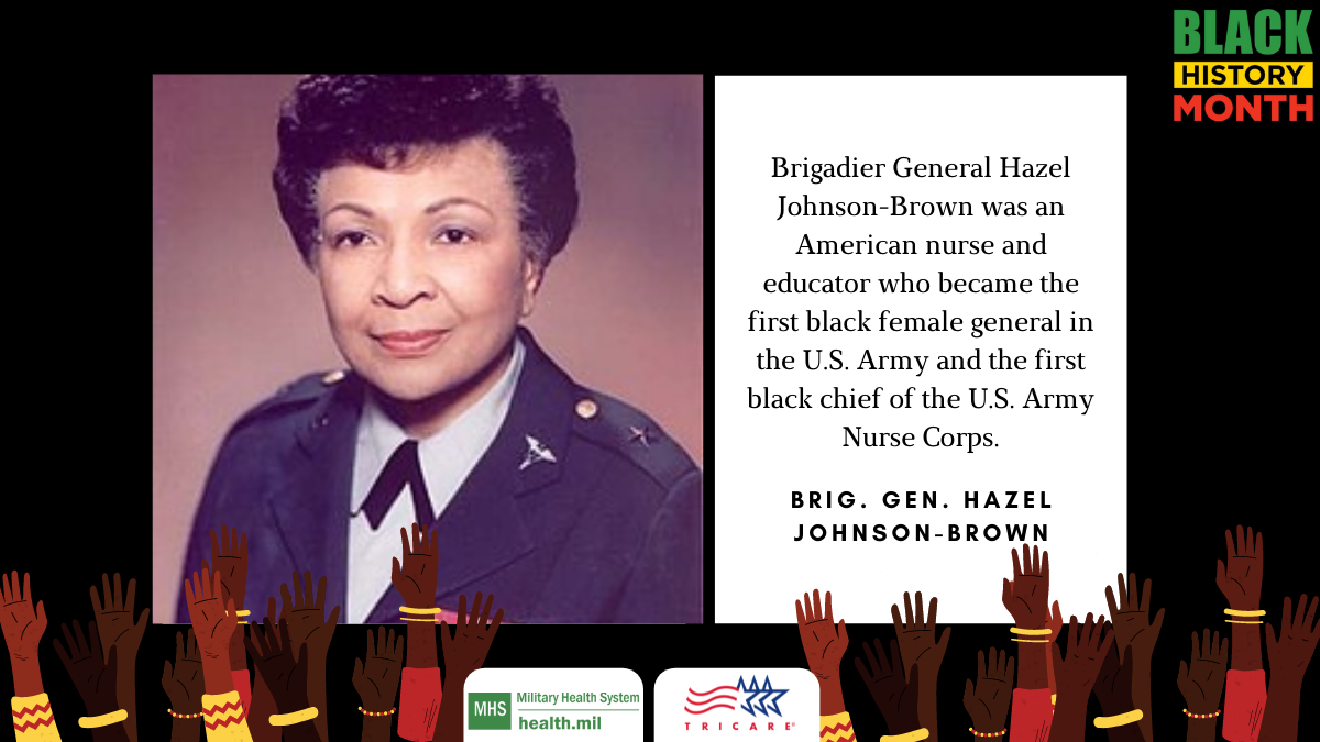 Brig Gen Hazel Johnson-Brown