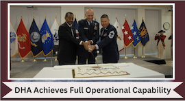 DHA 10 Year Ann 2015 DHA Achieves Full Operational Capability
