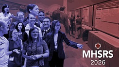 Graphic including different poster presenters