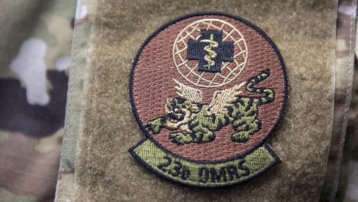 2rd OMRS medical insignia patch