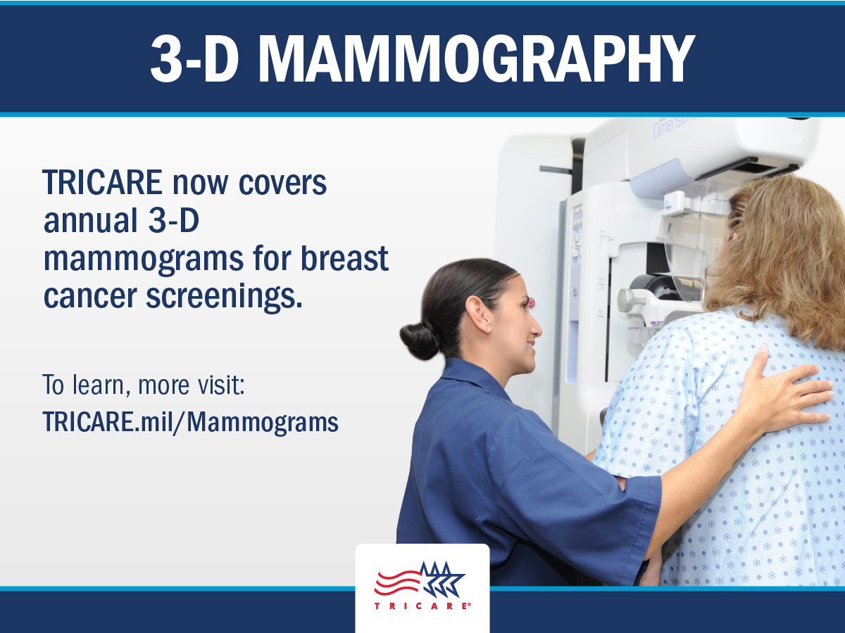 Link to Photo: This graphic states information about 3-D Mammography