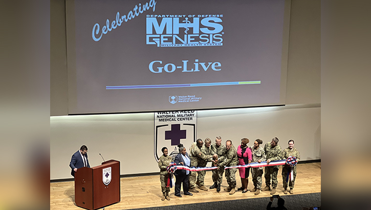 Walter Reed 'flips the switch' and Welcomes MHS GENESIS
