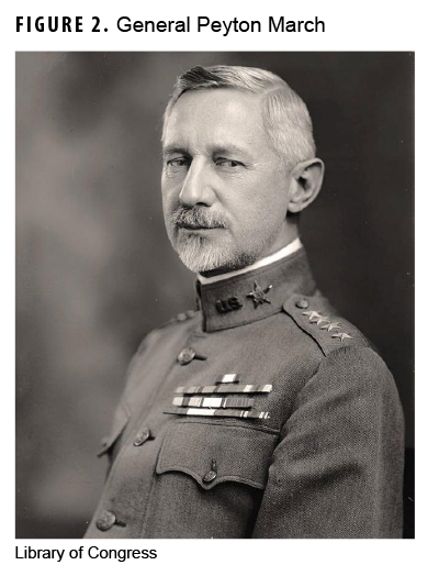 Photo of U.S. Army General Payton March