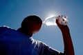 Drink water the day before and during physical activity or if heat is going to become a factor. (Photo Courtesy: U.S. Air Force)