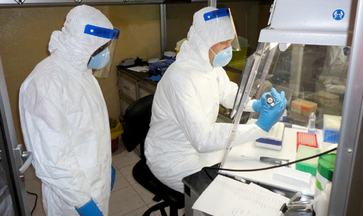 The Global Emerging Infections Surveillance (GEIS) Operations section provided funding for DoD laboratories involved in the Ebola Outbreak Response in West Africa