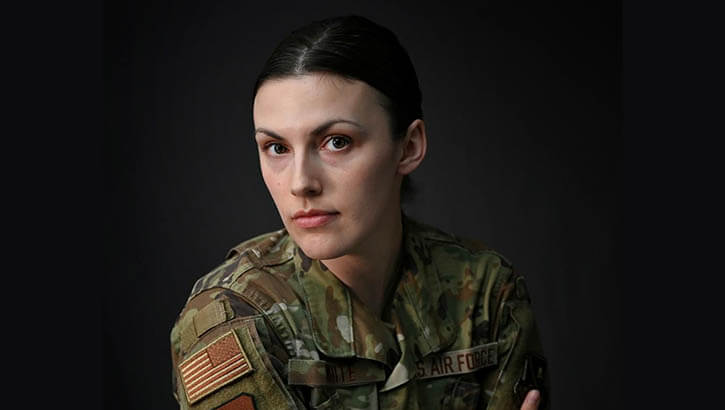 Air Force Staff Sgt. Kayla White