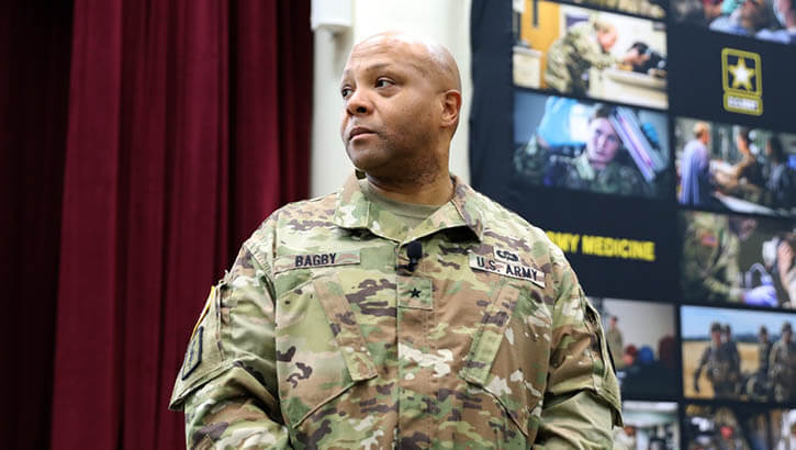 Opens larger image for The Chief of the Army Dental Corps Talks Dental Health & Readiness 