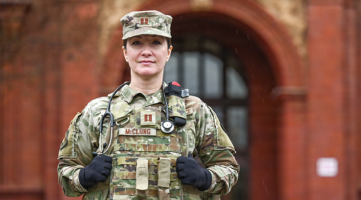 U.S. Air National Guard Capt. April McClung