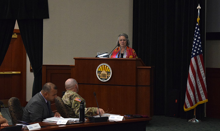 Image for Dr Karen Guice Opening Remarks at Warrior Care Symposium