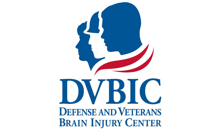 Graphic logo for the Defense and Veterans Brain Injury Center