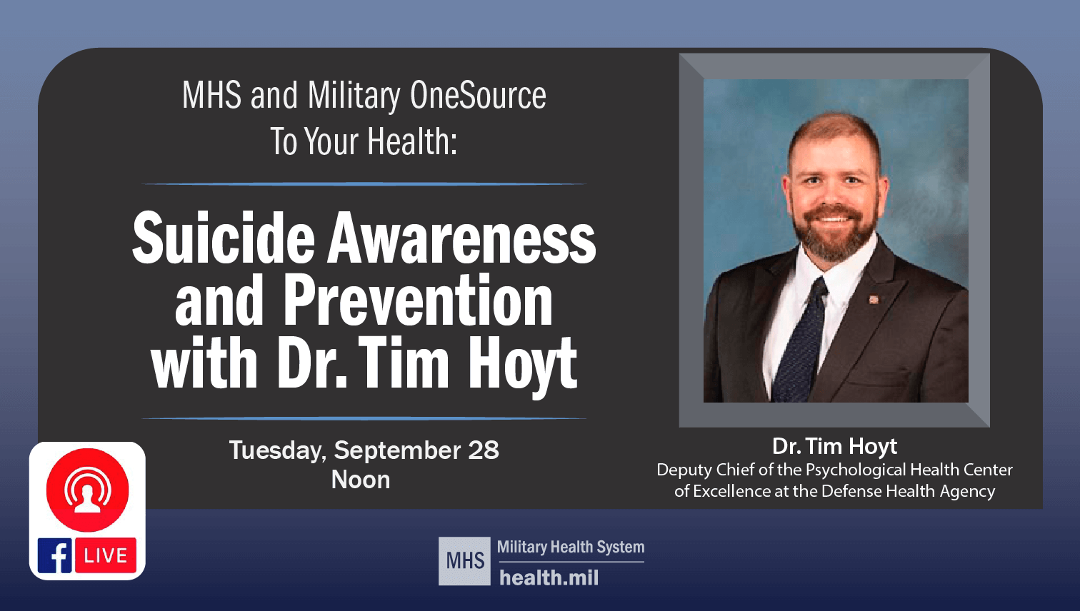 Headshot of Dr. Tim Hoyt
