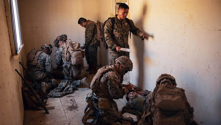 Links to Expeditionary Medical Integration Course: Unified in keeping Marines in the fight