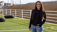 Amber Marchetta posing for a picture