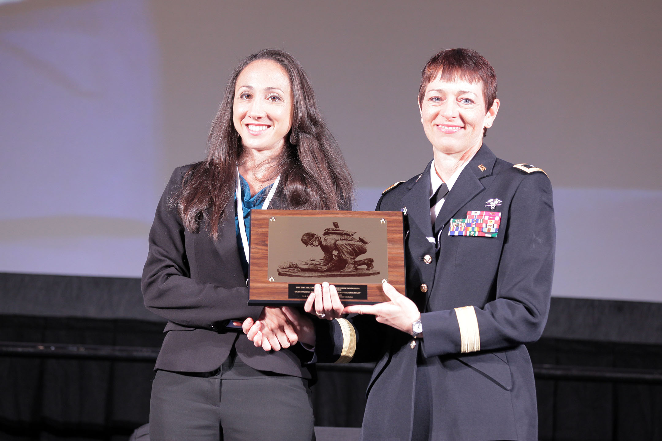 2017 Team Research Accomplishment (Military), 1st Place