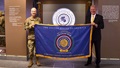 Lt. Gen. Place receives commemorative Vietnam War flag