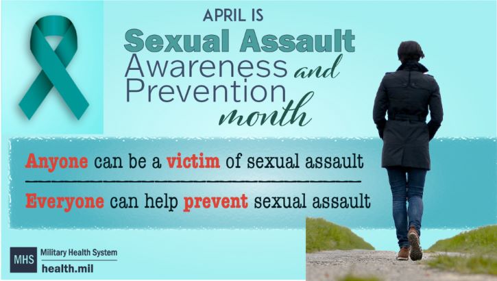 Image of Infographic about Sexual Assault Awareness and Prevention. Click to open a larger version of the image.
