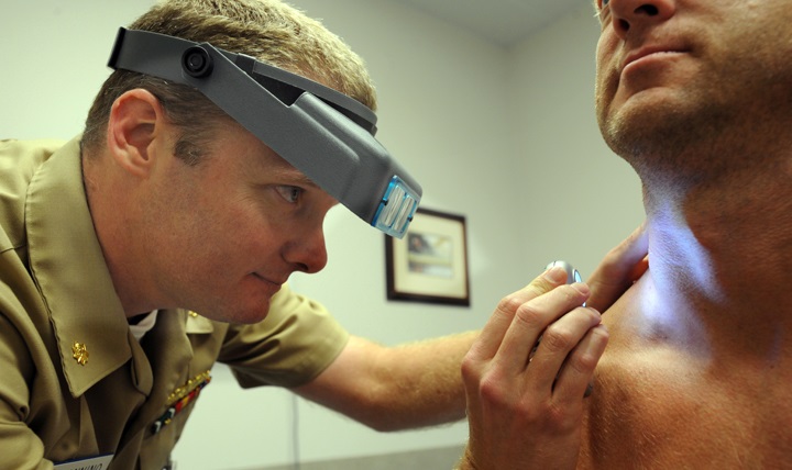 Sunscreen is a key weapon in the fight against skin cancer and should we worn at all times during outdoor activities. (U.S. Air Force photo by Staff Sgt. Sheila deVera)