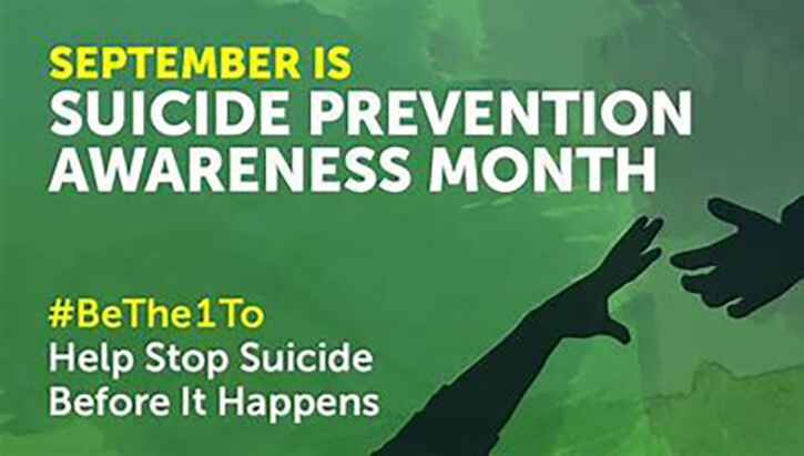 Links to September is Suicide Prevention Month
