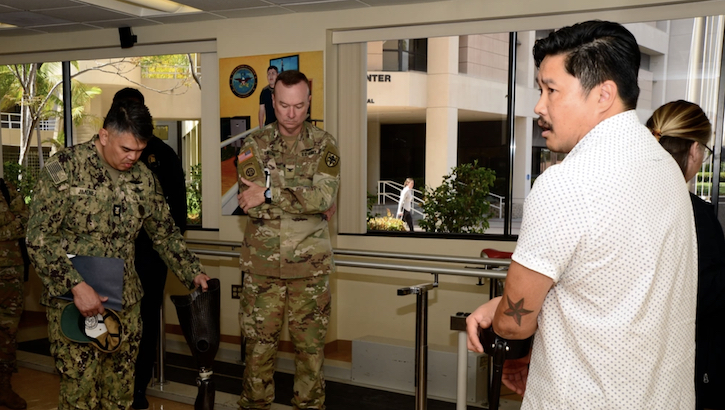 military personnel at USU Health Science Brigade