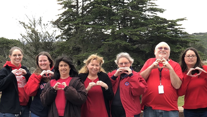 National Wear Red Day helps raise awareness of heart disease, heart attacks, and strokes. Join us for National Wear Red Day, Friday, Feb. 7. Wear red, snap a photo with your family and friends, and share it on social media using the hashtag #WearRedDay. (MHS photo)