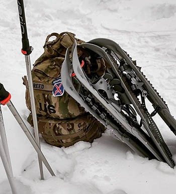 Picture of winter training gear