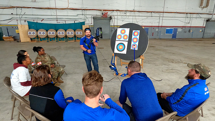 Links to Wounded Warrior CARE Event: Archery