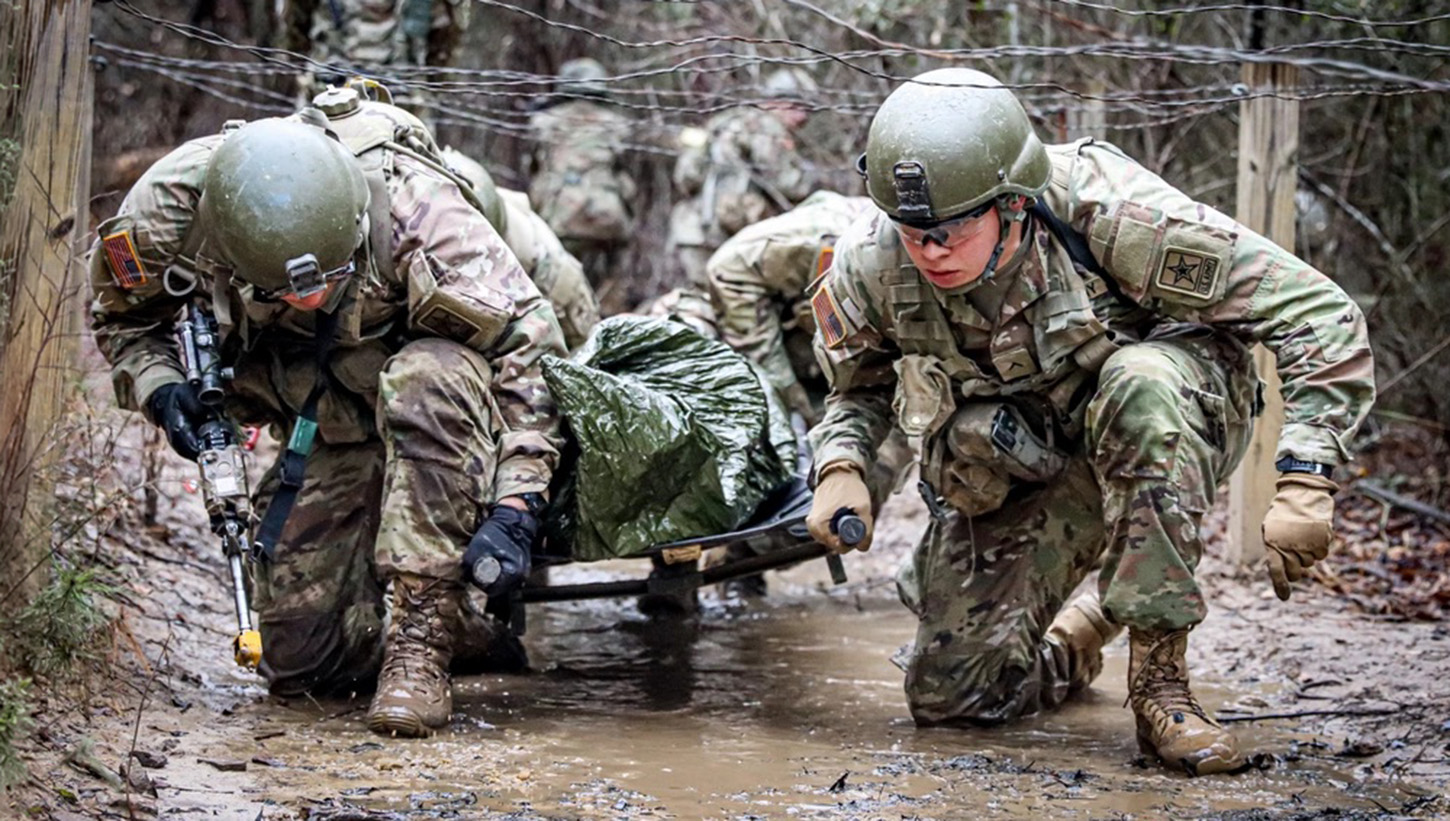  Infantry OSUT trainees, Alpha Company